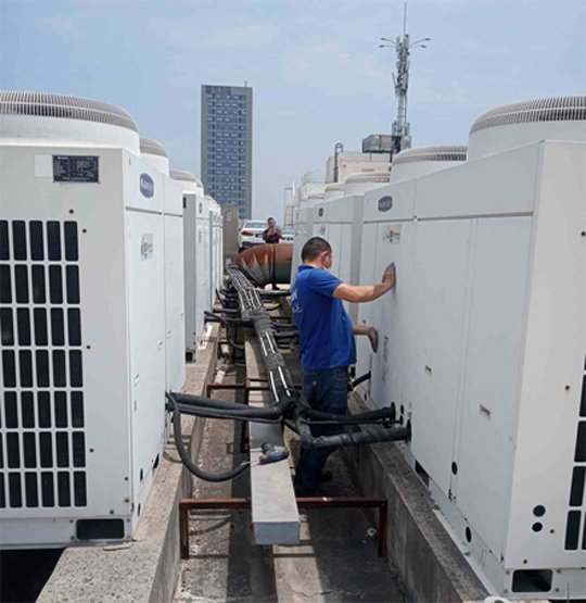 舟山中央空调制热和不制冷系统维修方法